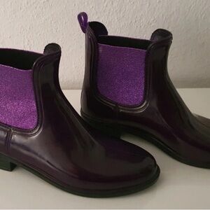 Stylish Purple Women's Rain Boots